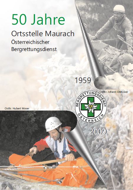 Festschrift 50 Jahre Bergrettung Maurach